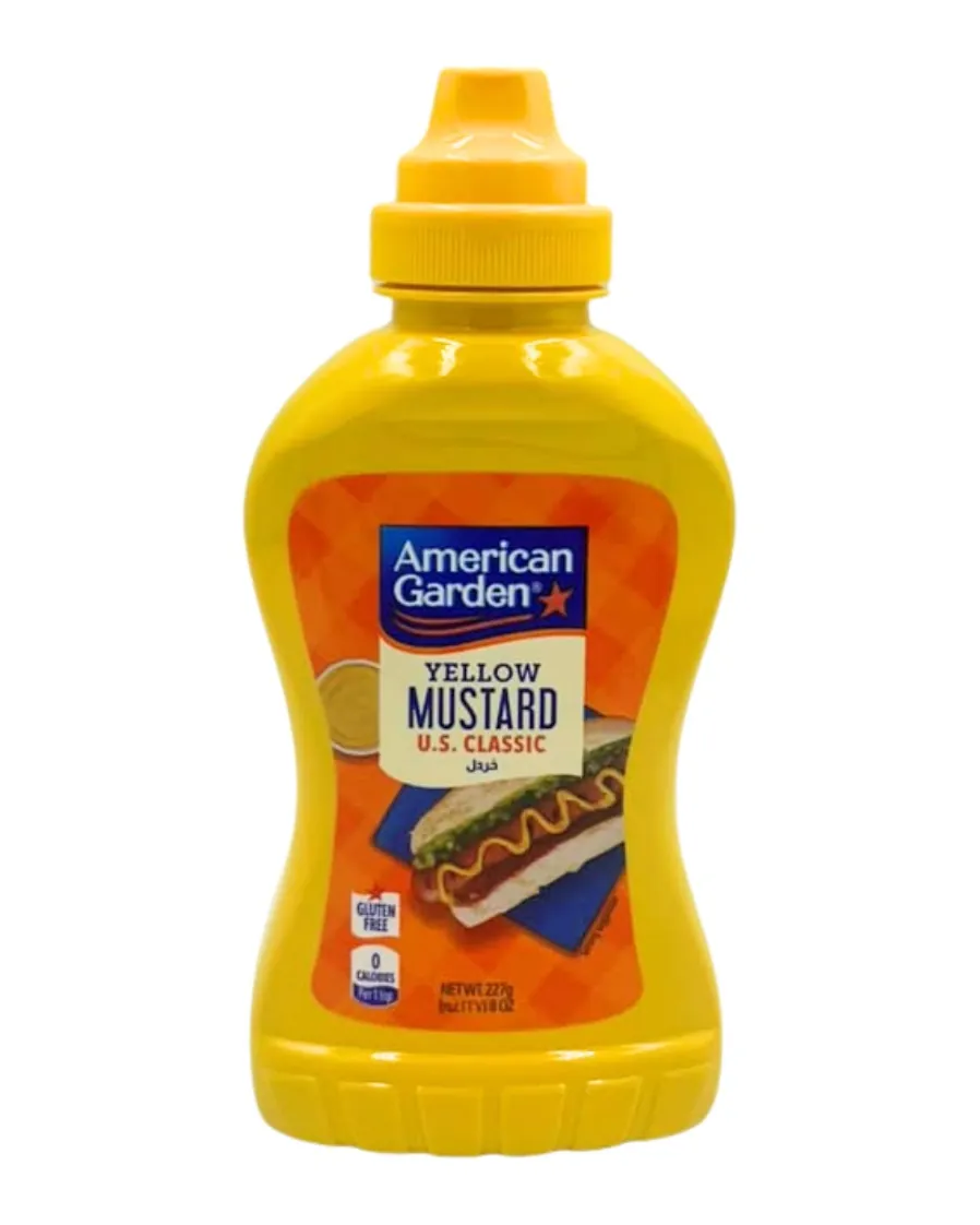 American Garden Mustard Yellow Squeeze 8oz (236ml)