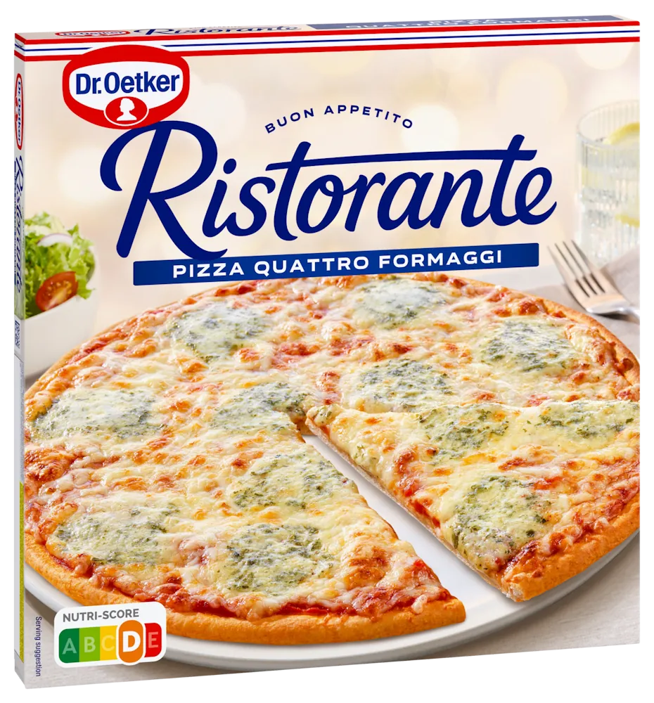 Dr. Oetker Pizza Ristorante Quattro Formaggi (4 Cheeses) 340g