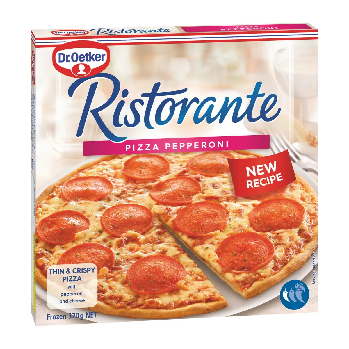 Dr. Oetker Pizza Ristorante Pepperoni 320g